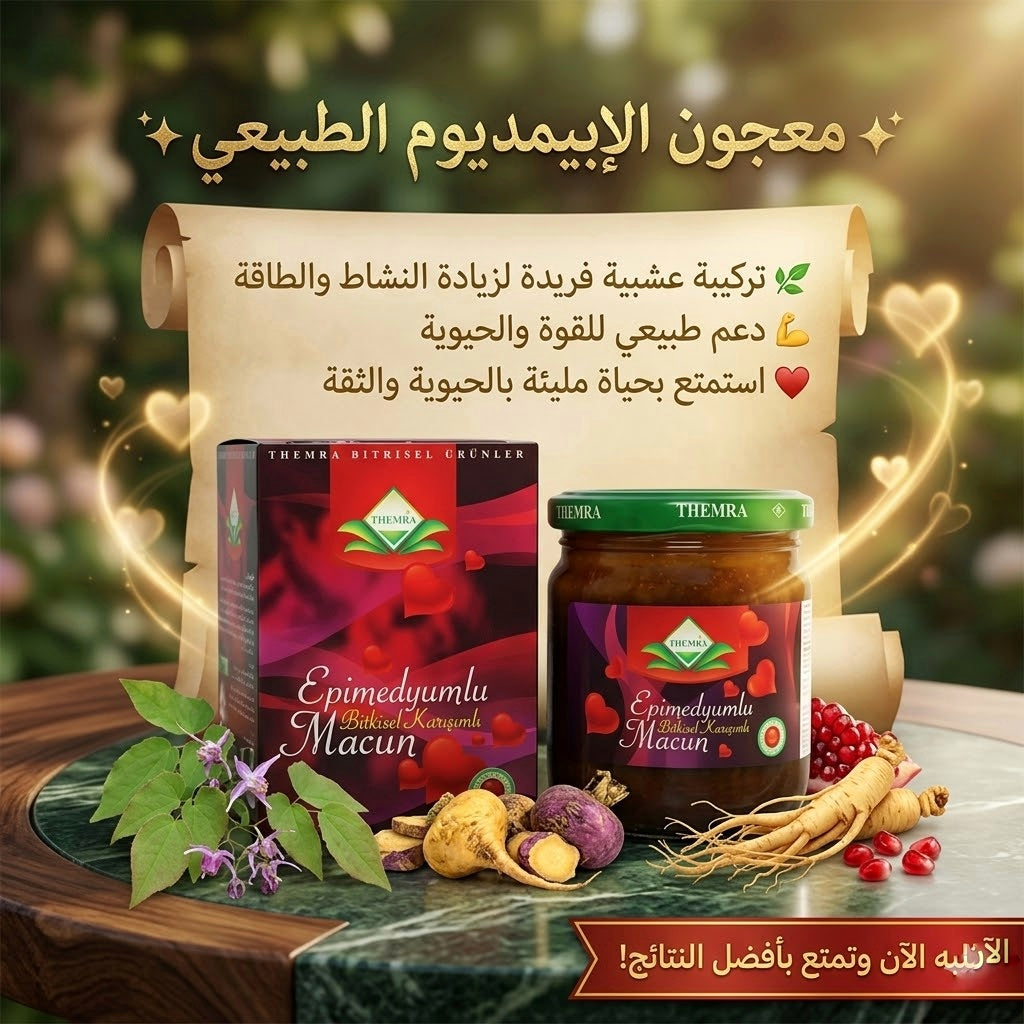 Epimedyumla Bitkisel Kaugimli Macun
