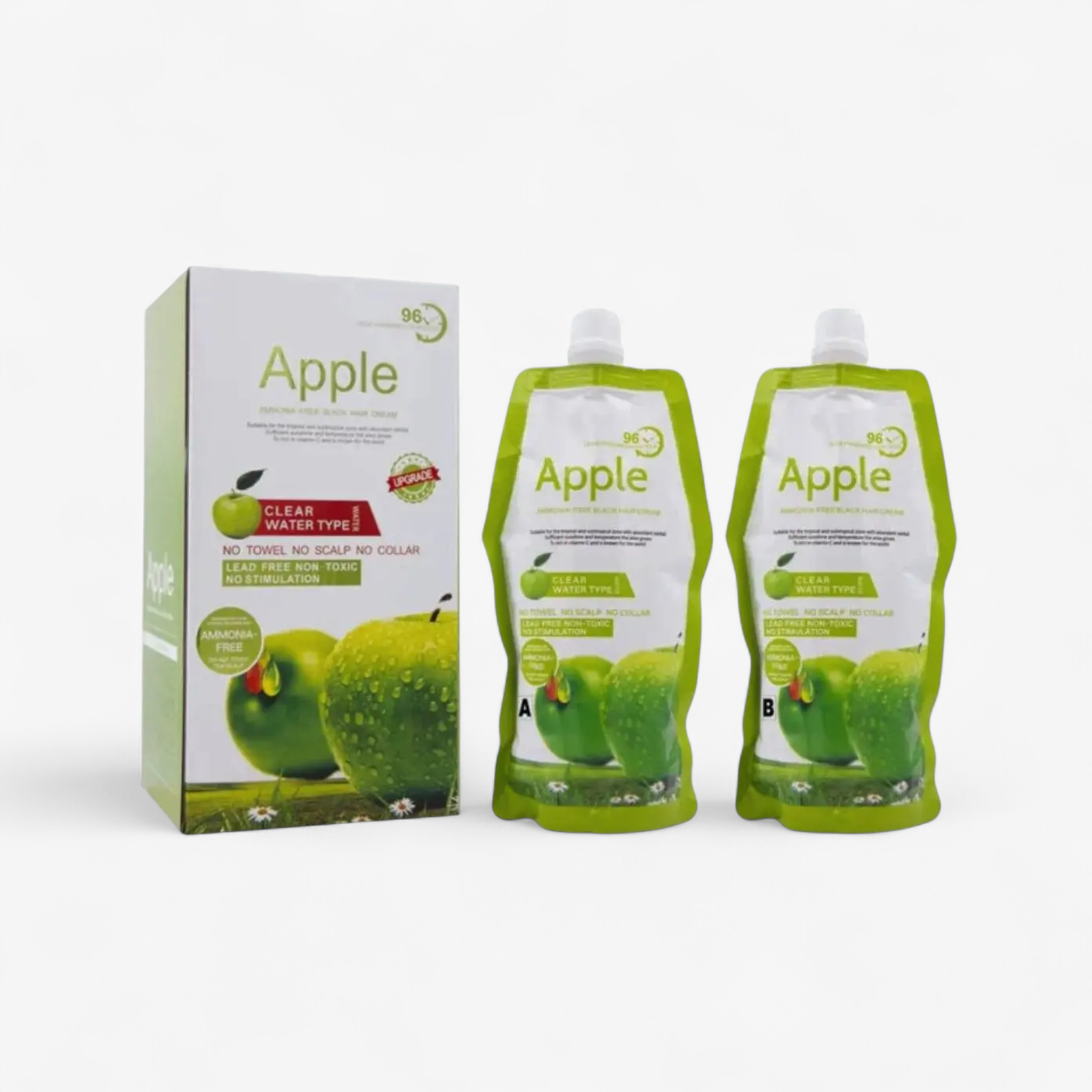 Apple Color Natural Black No Stimulation | Clear Water Type